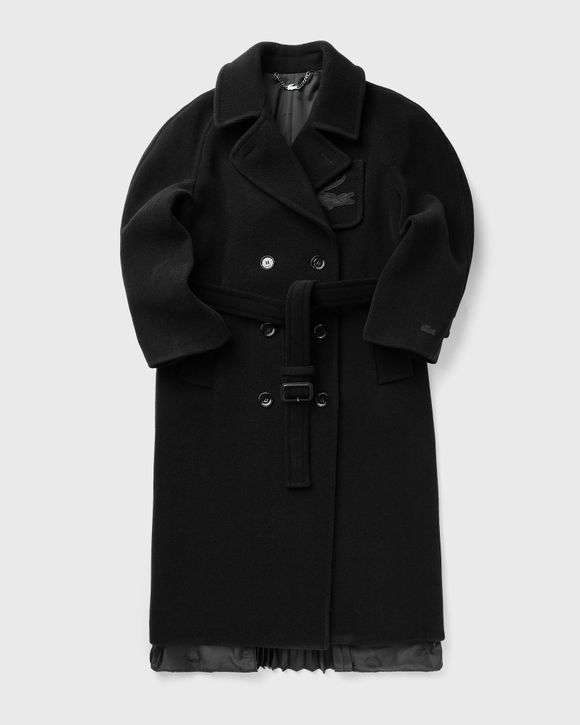 Lacoste Jasper Long Coat Black BSTN Store