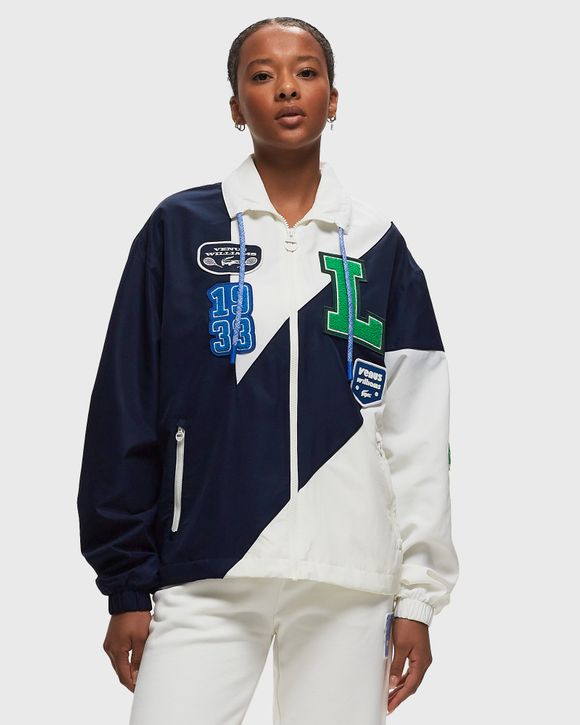 Lacoste LACOSTE X VENUS JACKE White FLOUR NAVY BLUE