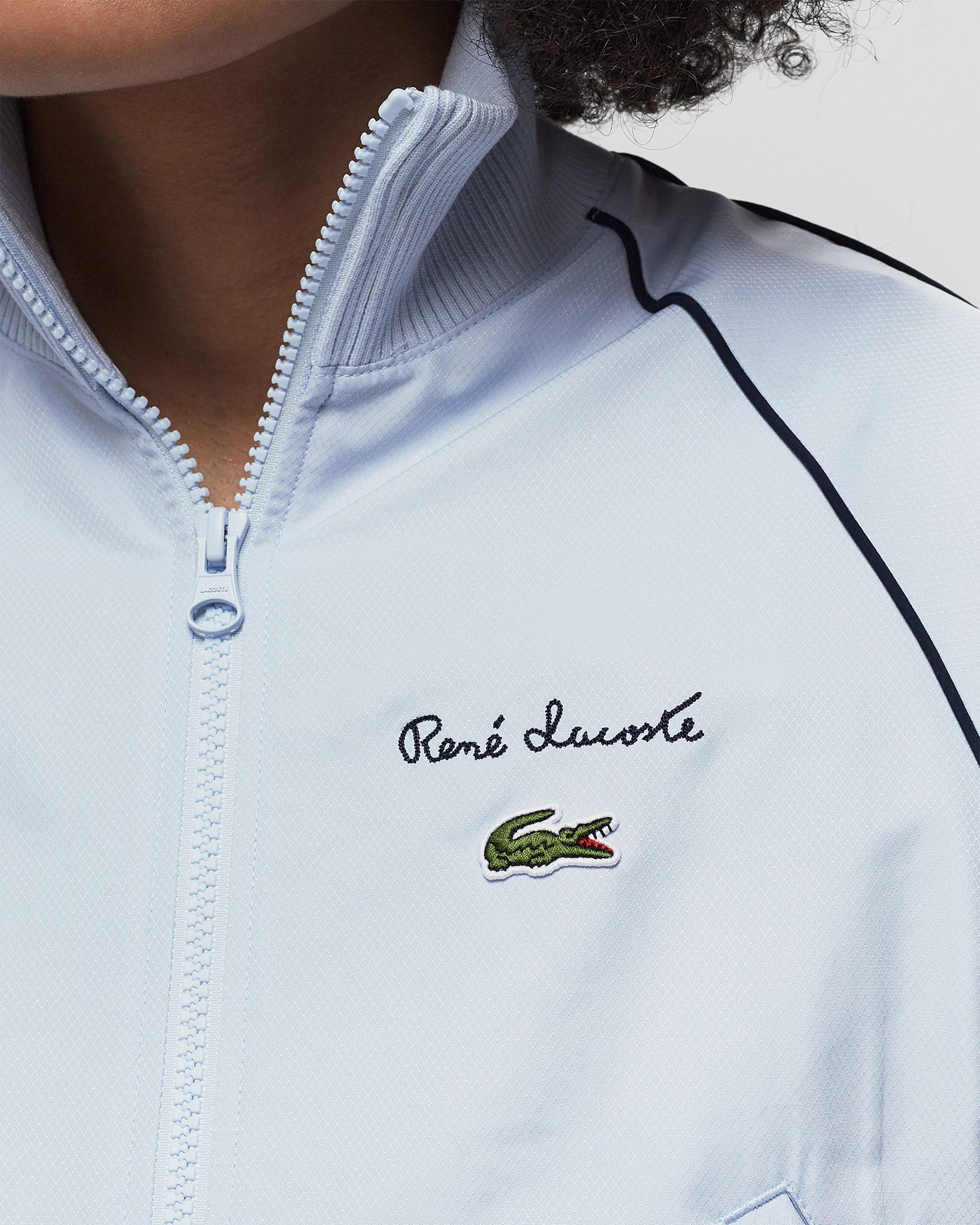 RELAXED FIT DIAMOND TRACK JACKET