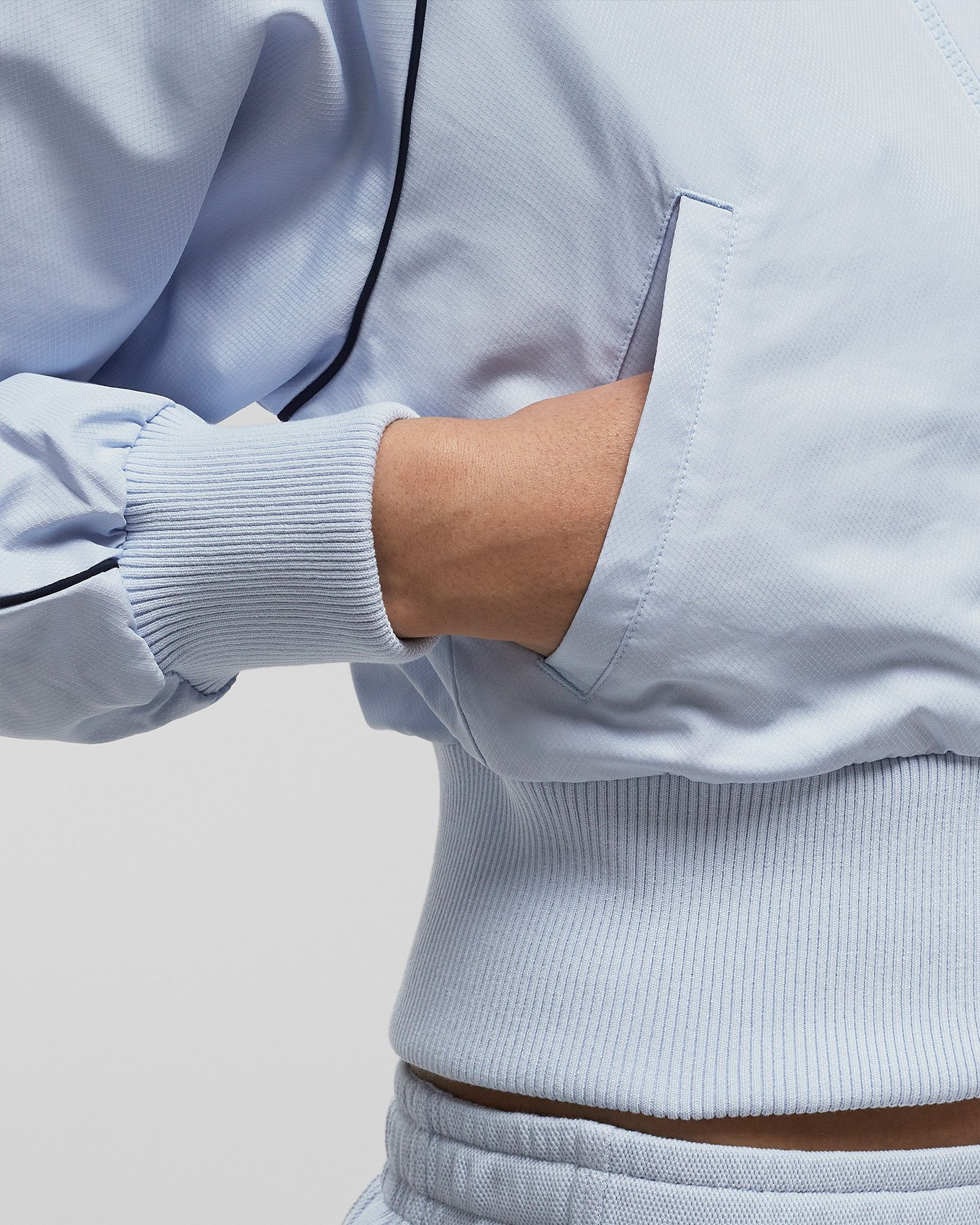 RELAXED FIT DIAMOND TRACK JACKET