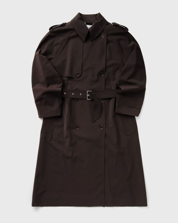 Oversized Wool Blend Trench Coat