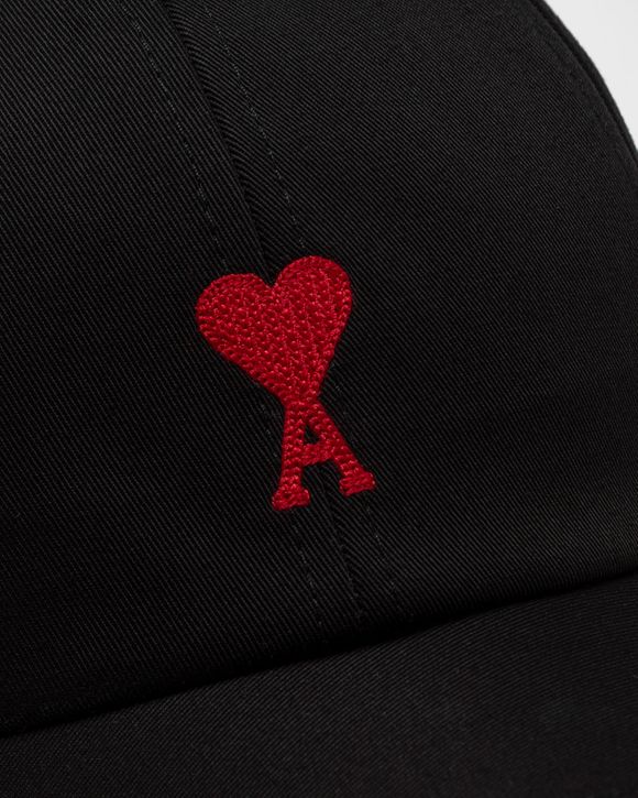 RED AMI DE COEUR EMBROIDERY CAP