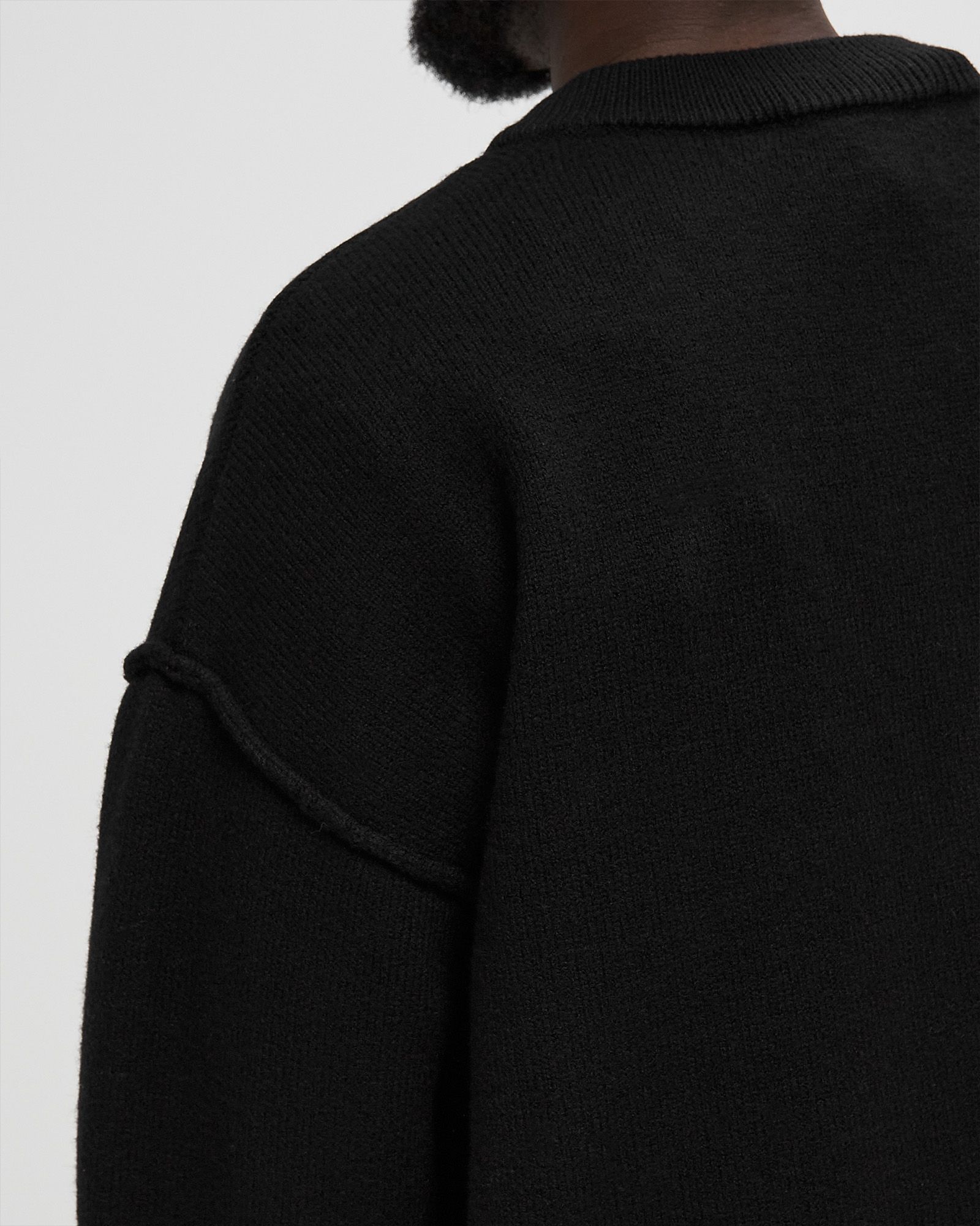 BOXY RED ADC CARDIGAN