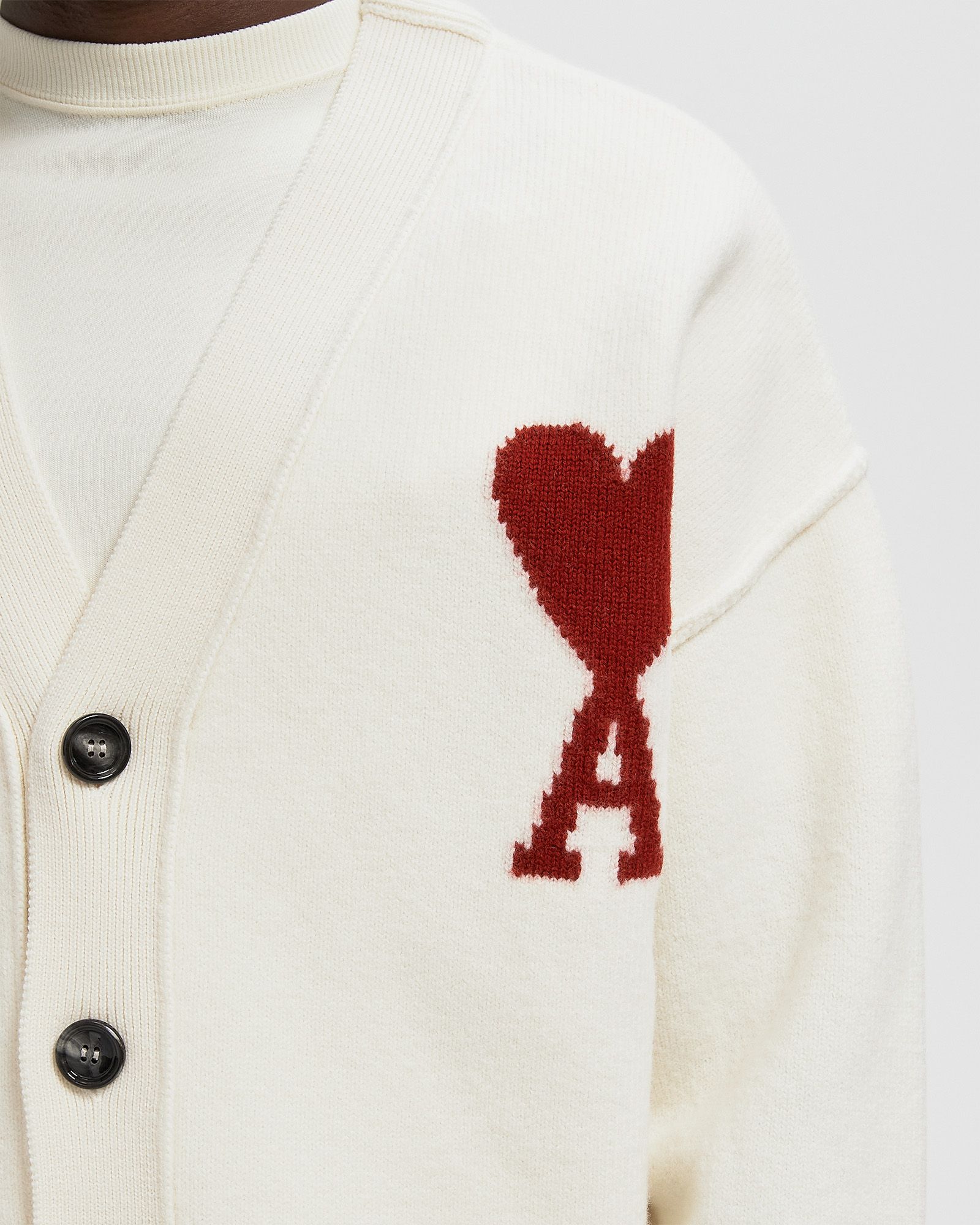 BOXY RED ADC CARDIGAN