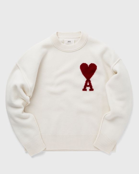 小物 AMI Paris AMI Paris BOXY RED ADC SWEATER Black | BSTN Store