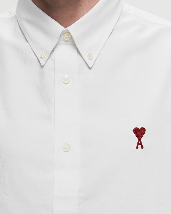 AMI Paris AMI DE COEUR BOXY FIT SHIRT White | BSTN Store