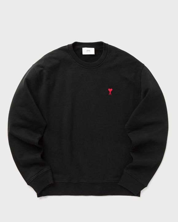 AMI Paris SWEATSHIRT AMI DE COEUR Black | BSTN Store