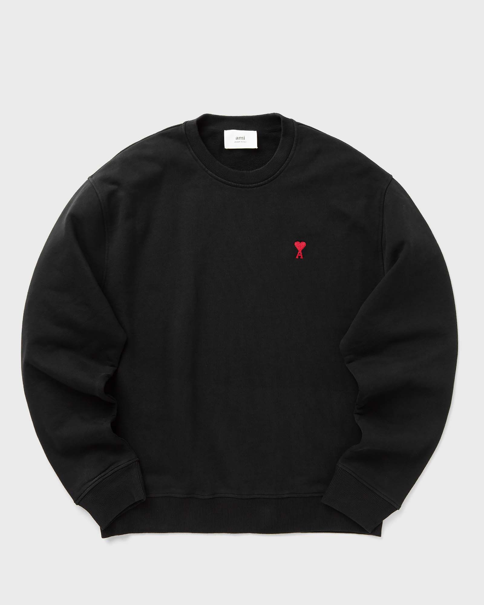 AMI Paris AMI DE COEUR SWEATSHIRT Black | BSTN Store 