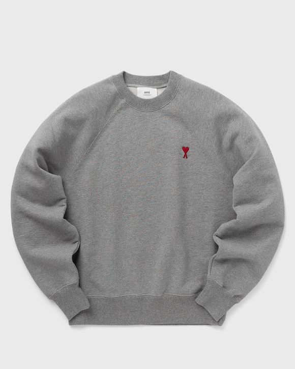 【AMI】HEART LOGO SWEATSHIRT (BFUSW005747001) AMI Paris AMI DE COEUR SWEATSHIRT Black | BSTN Store