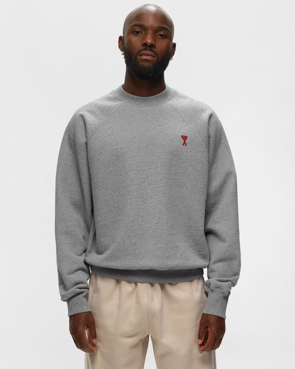 Ami grey outlet sweatshirt