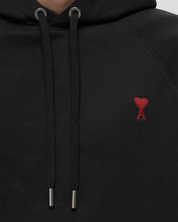 AMI Paris AMI DE COEUR HOODIE Black | BSTN Store