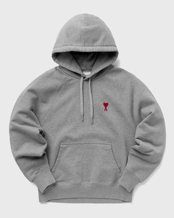 AMI Paris AMI ALEXANDRE MATTIUSSI HOODIE Grey | BSTN Store