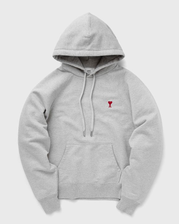 AMI Paris AMI DE COEUR HOODIE Grey BSTN Store