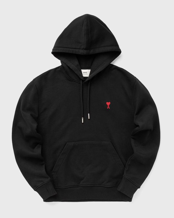 AMI Paris CLASSIC AMI DE COEUR HOODIE Black | BSTN Store