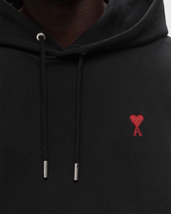 AMI Paris CLASSIC AMI DE COEUR HOODIE Black | BSTN Store AMI Paris CLASSIC AMI DE COEUR HOODIE Black | BSTN Store