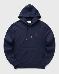 AMI Paris CLASSIC AMI DE COEUR HOODIE Black | BSTN Store