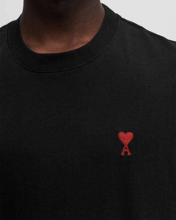 AMI Paris CLASSIC RED TEE Black | BSTN Store