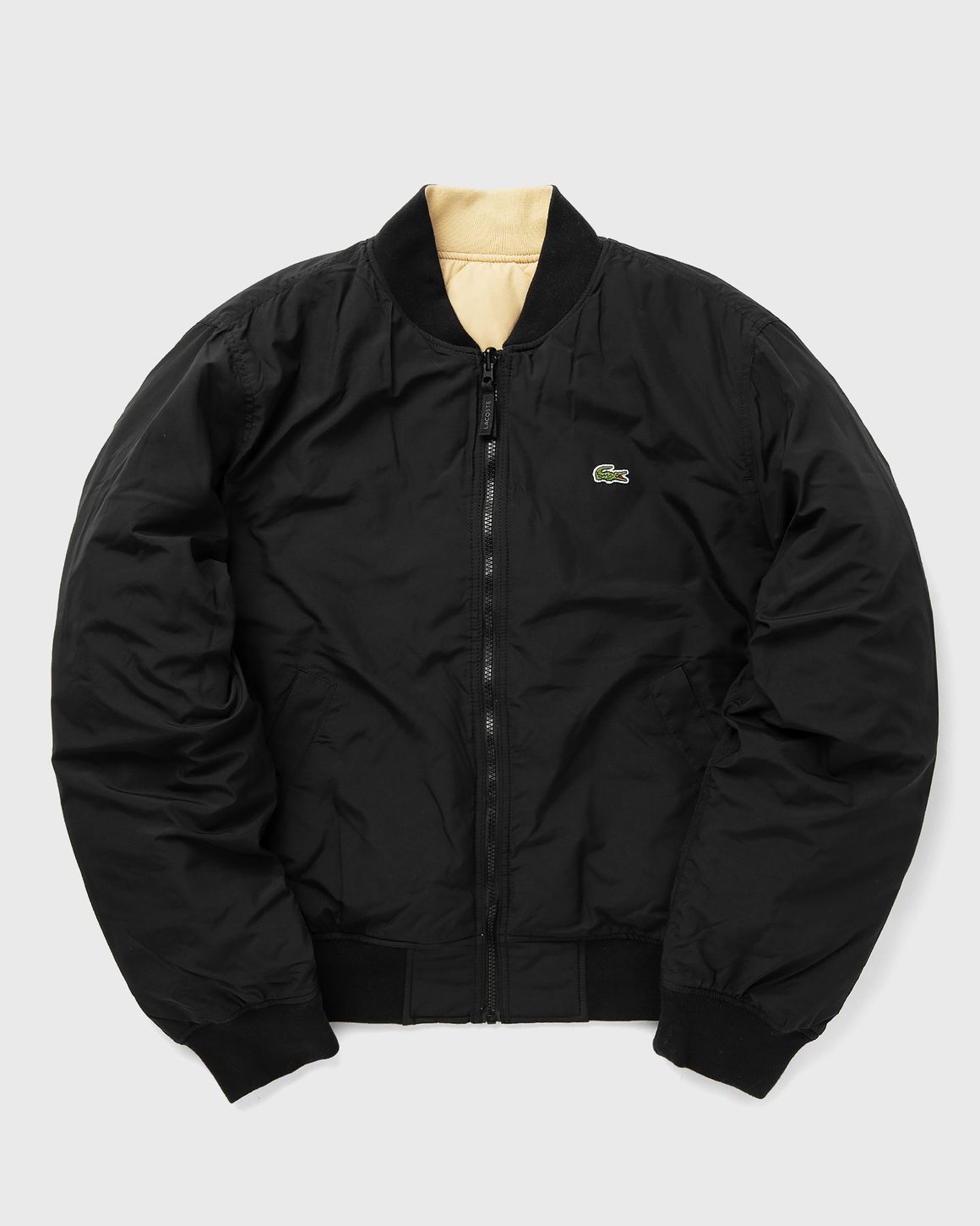 Lacoste WATER-REPELLENT PADDED BOMBER JACKET Black | BSTN Store Lacoste WATER-REPELLENT PADDED BOMBER JACKET Black | BSTN Store