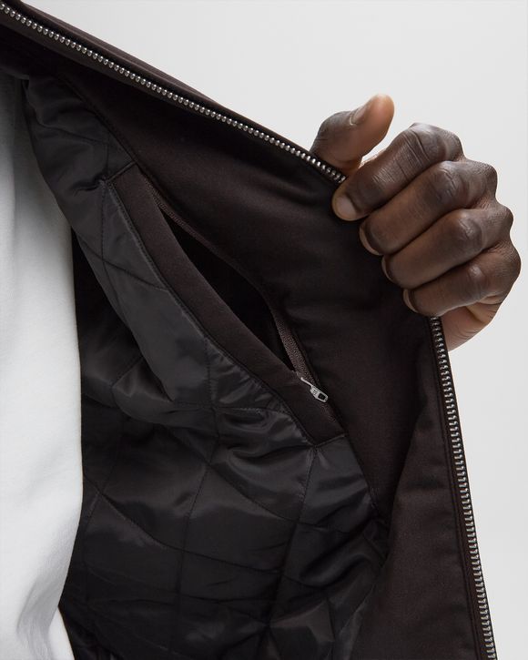 Retro Badge Water-Repellent Bomber Jacket