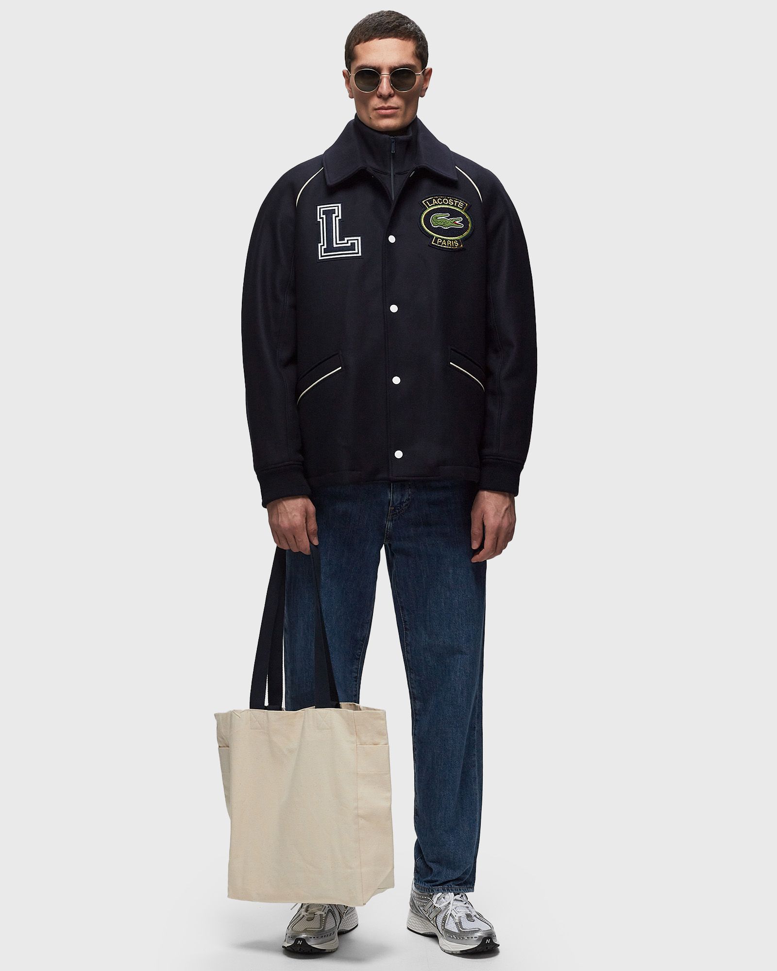 PREMIUM WOOL VARSITY BADGE JACKET