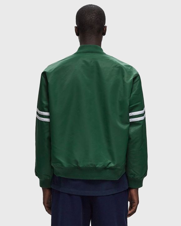 WATER REPELLENT BADGE ACCENT BOMBER JACKET