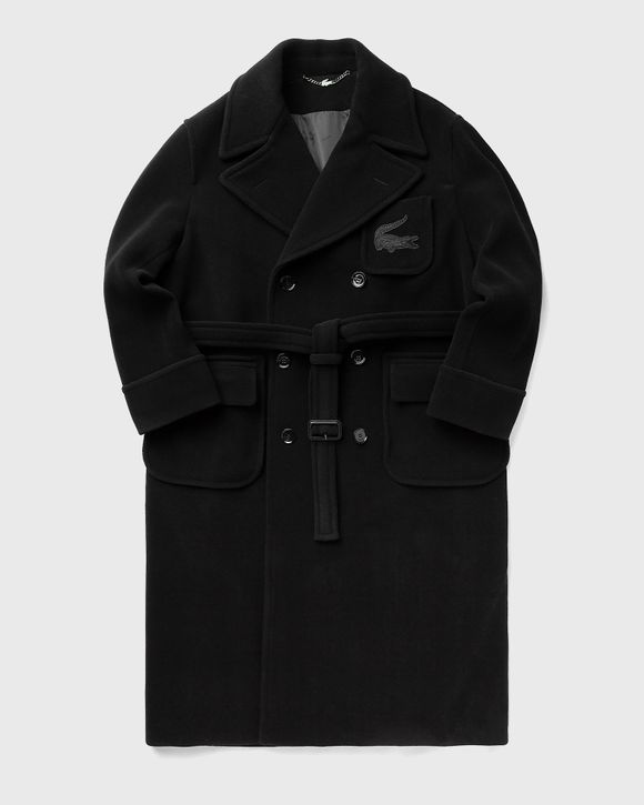 Lacoste Jasper Long Coat Black BSTN Store