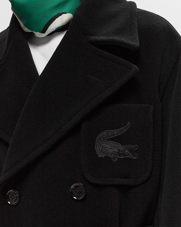 Lacoste Jasper Long Coat Black BSTN Store