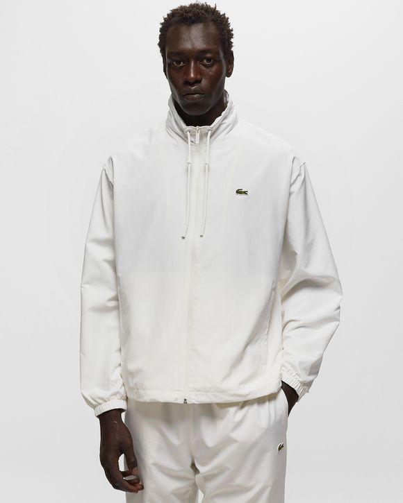 Mens white shop lacoste jacket