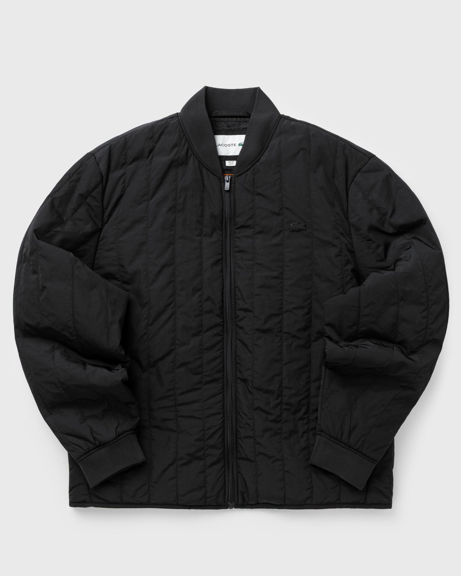 Lacoste Lacoste Lightweight Water-Repellent Quilted Puffed Jacket in black