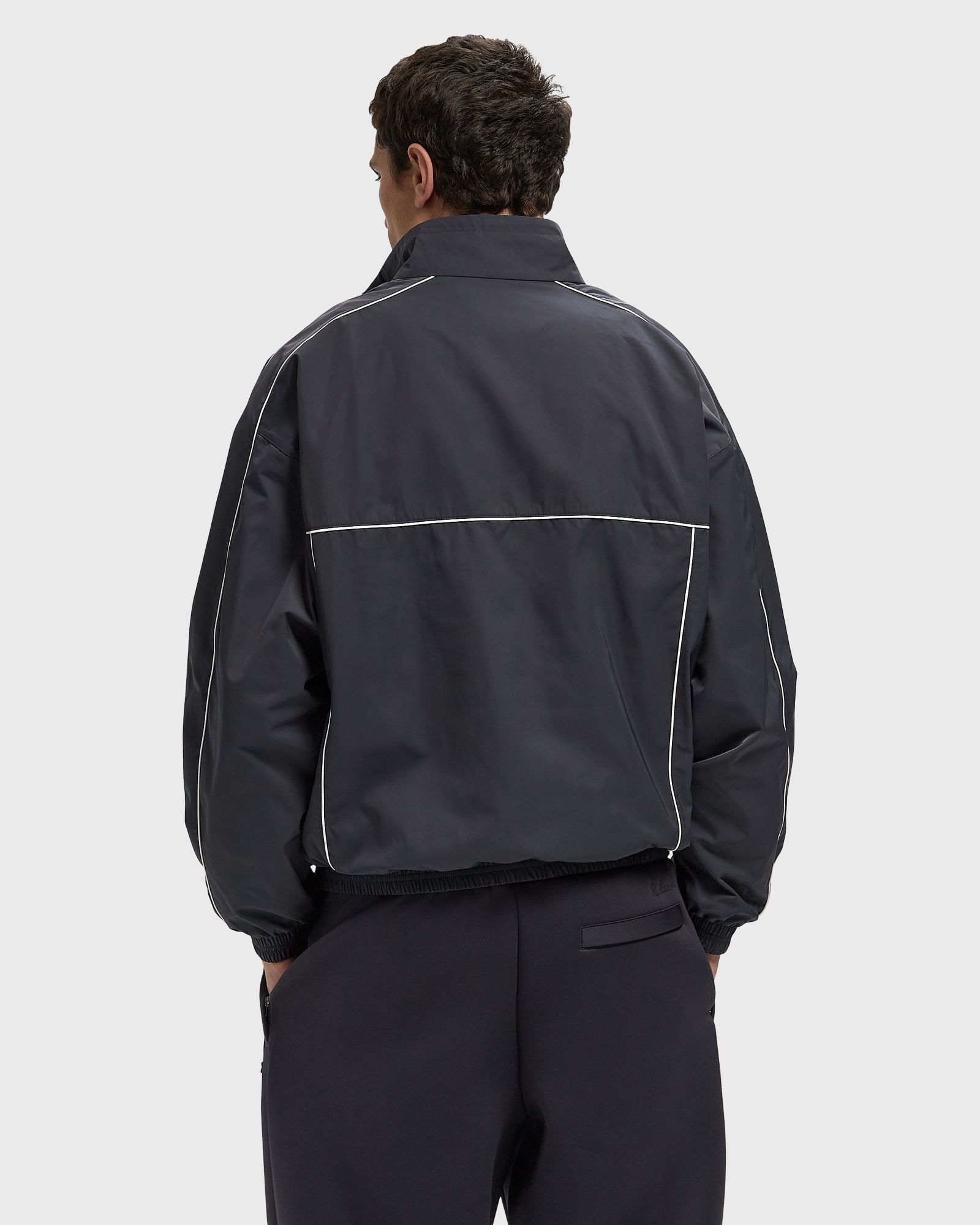 Water-Repellent Trim Accent Track Jacket