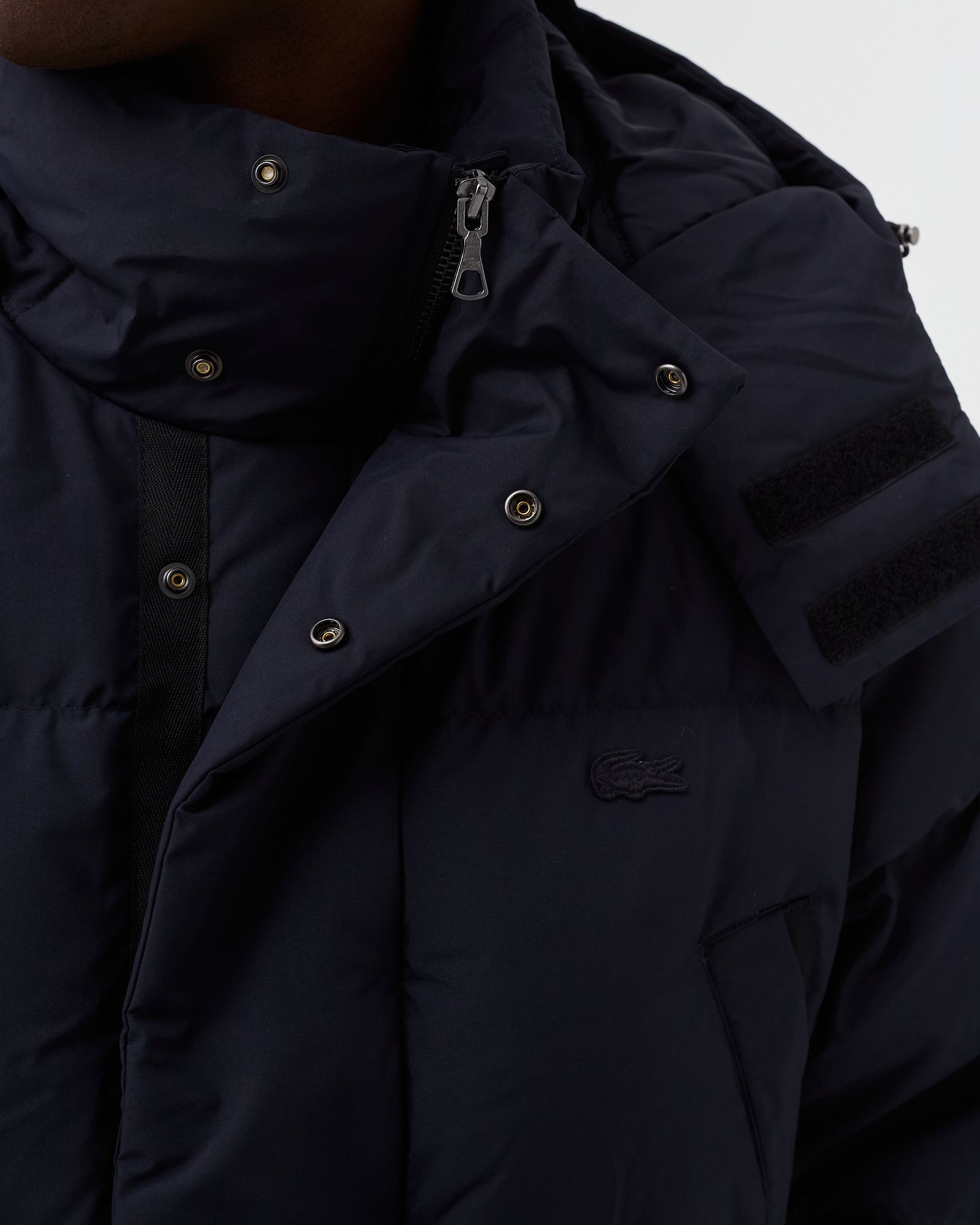 HOODED BLOUSON PARKA