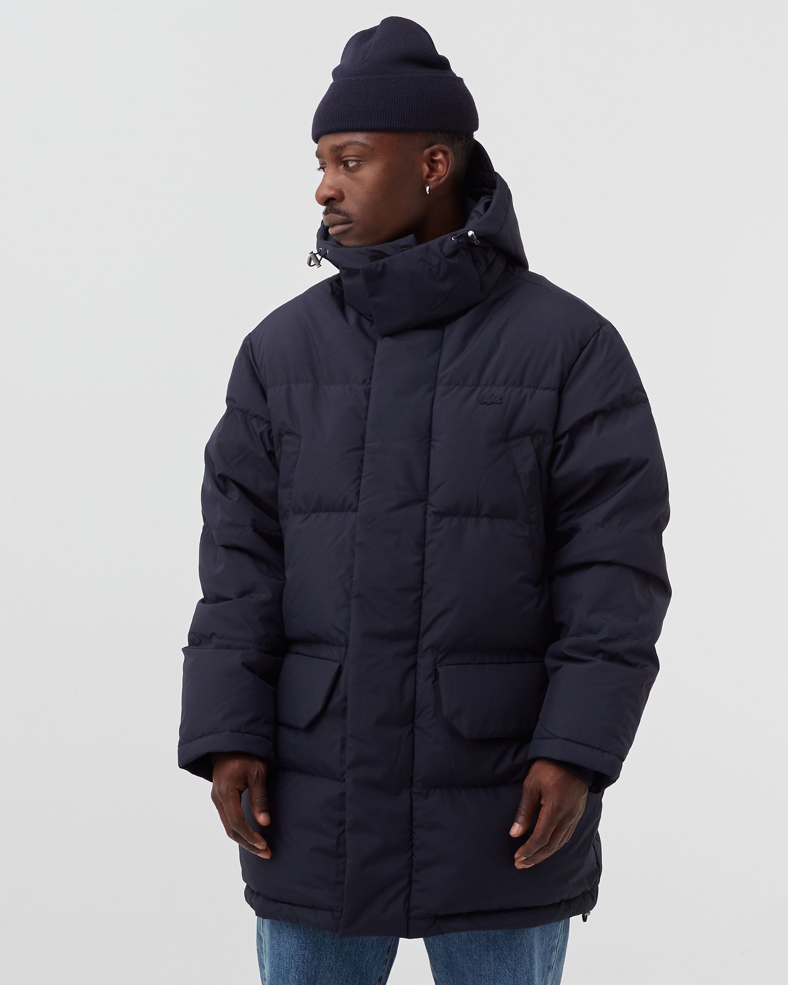 HOODED BLOUSON PARKA