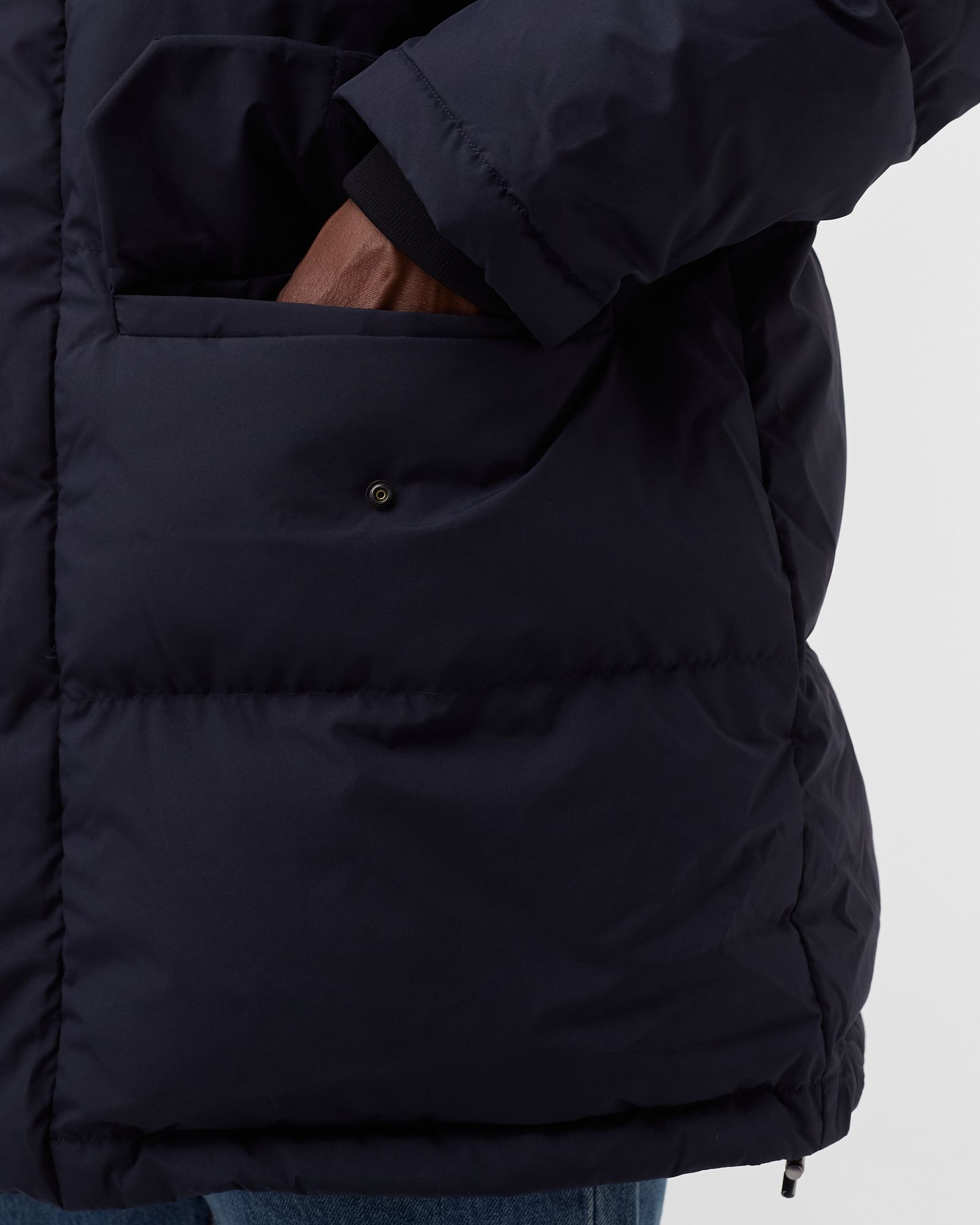HOODED BLOUSON PARKA