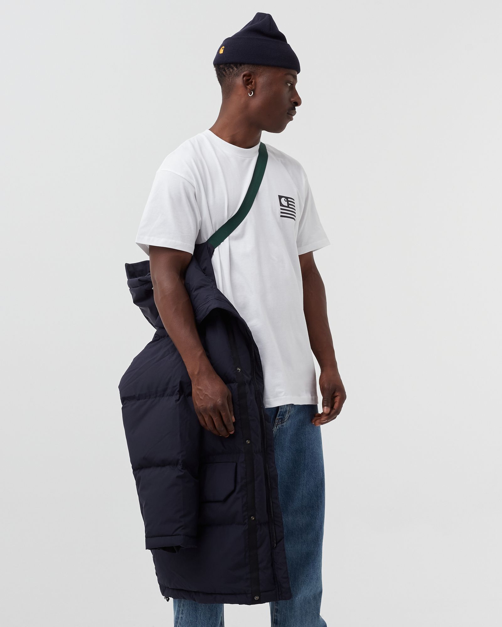 HOODED BLOUSON PARKA