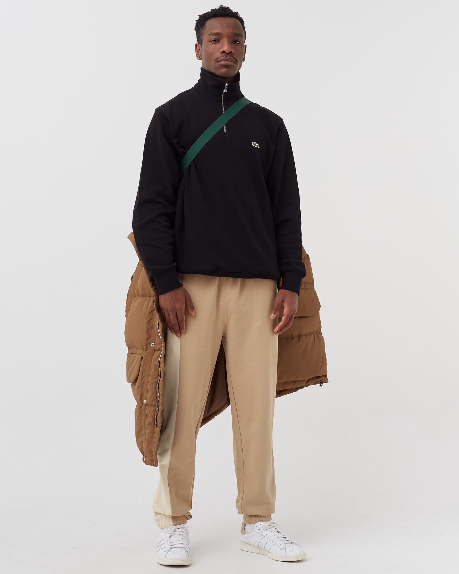 DETACHABLE HOODED BLOUSON PARKA