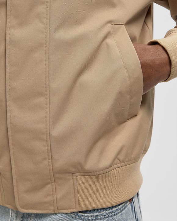 Water-Repellent Twill Harrington Jacket