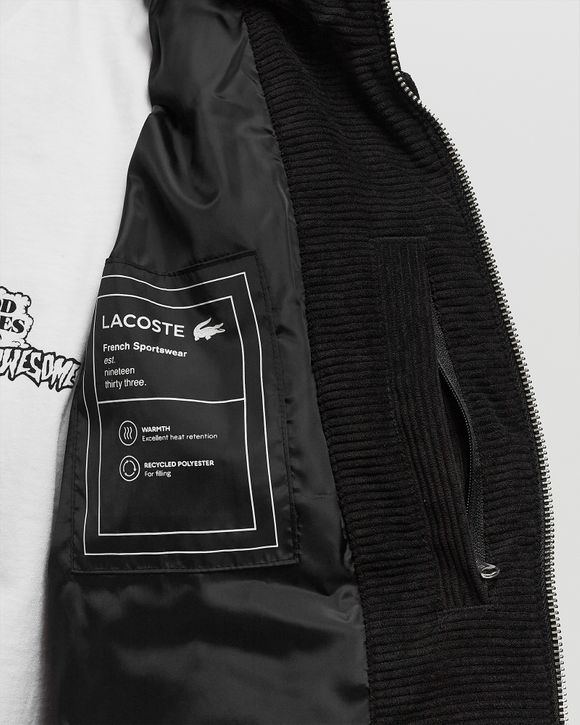 QUILTED VELOUR PUFFER JACKET