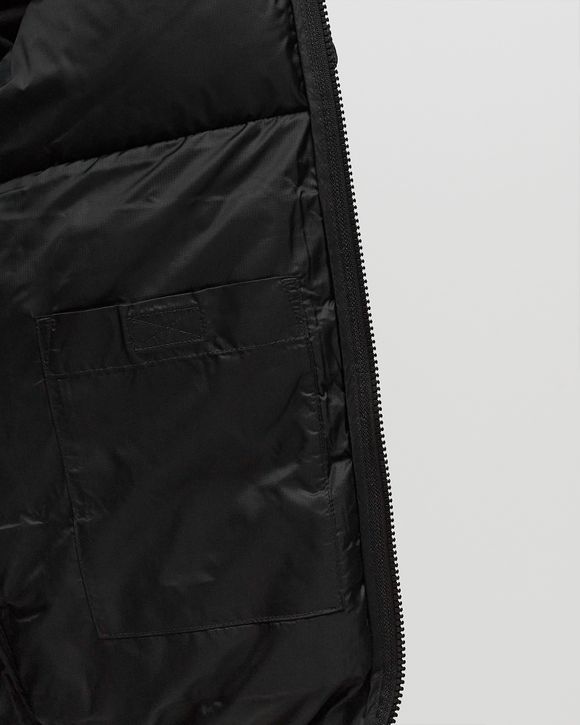 Short Water Repellent Hooded Puffed Jacket