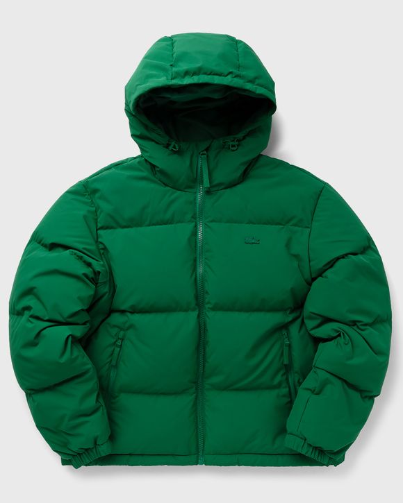 Lacoste green deals puffer jacket