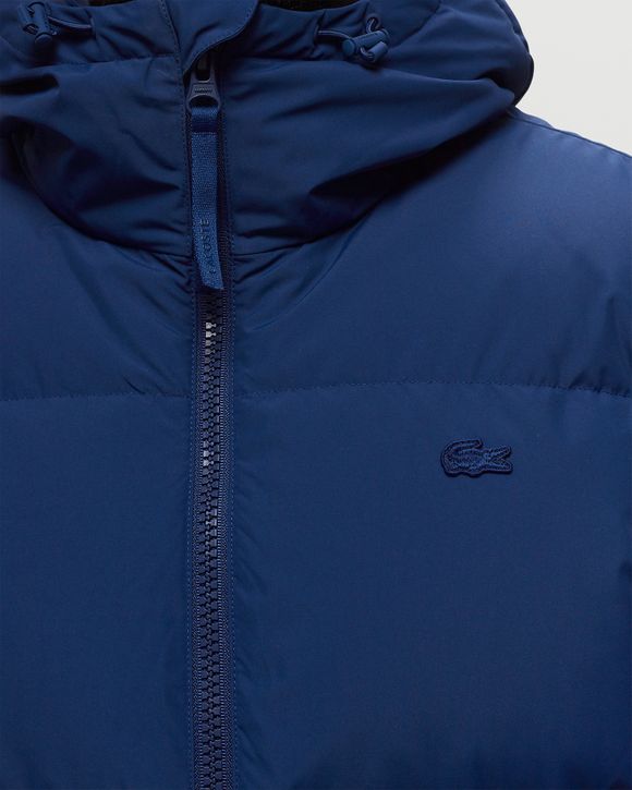 Lacoste puffer jacket clearance blue