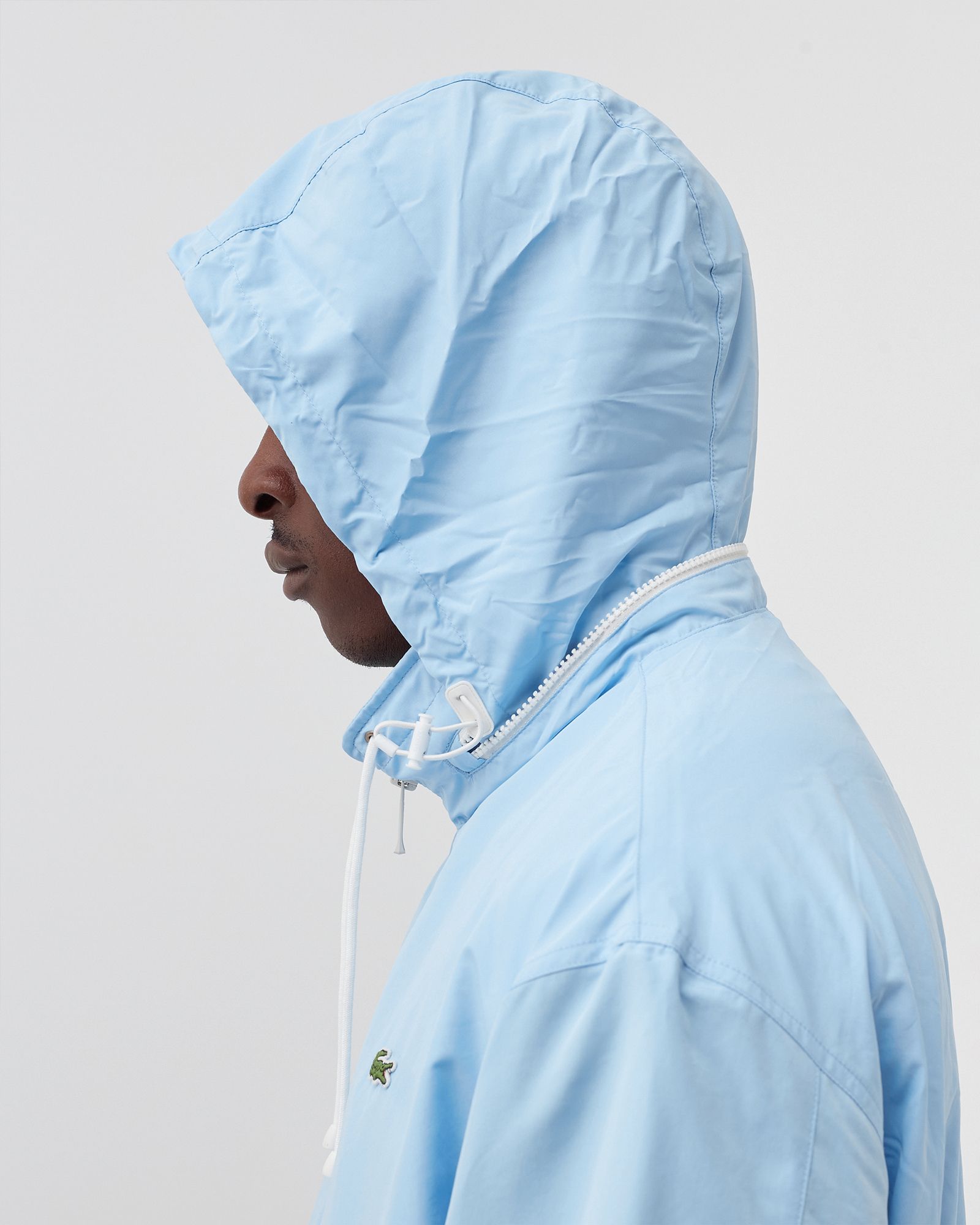 Lightweight Water-Resistant Zip Windbreaker