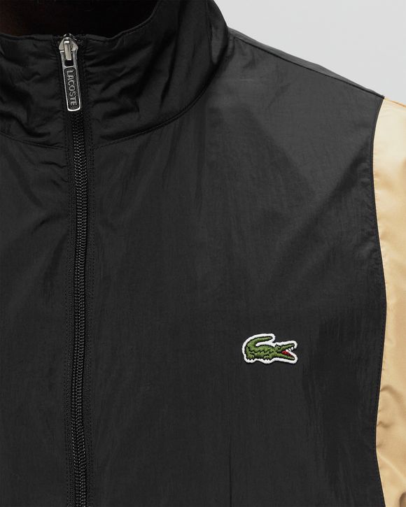 Lacoste track jacket online black