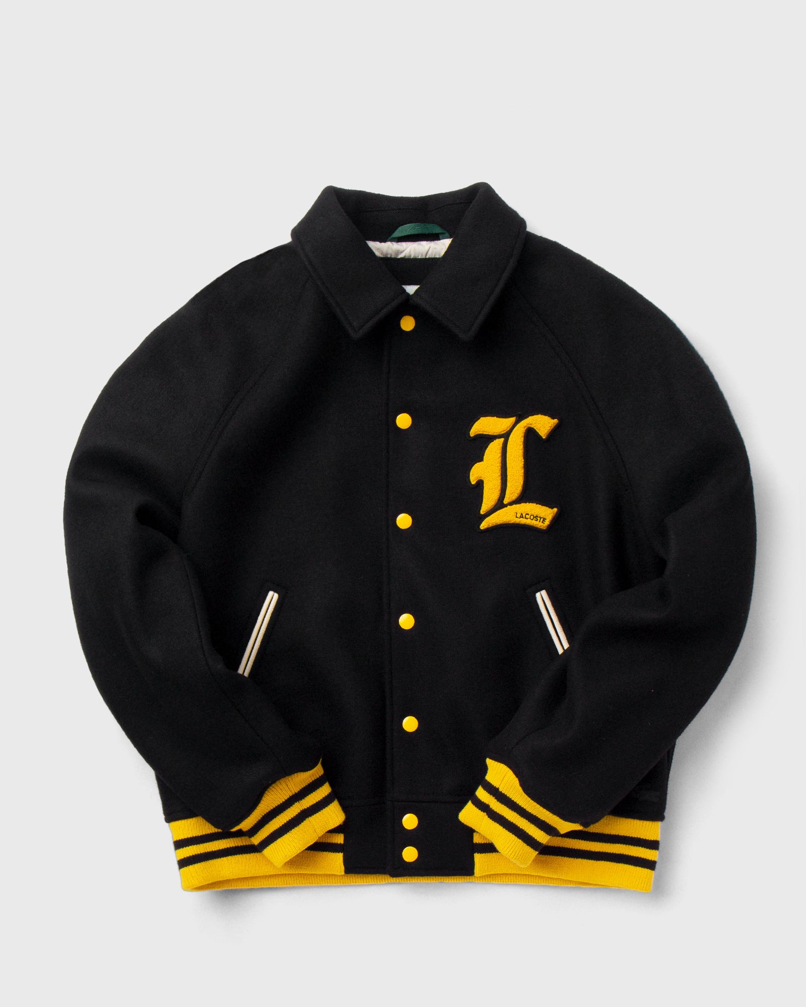 Lacoste L!VE Wool Blend Teddy-Style Jacket