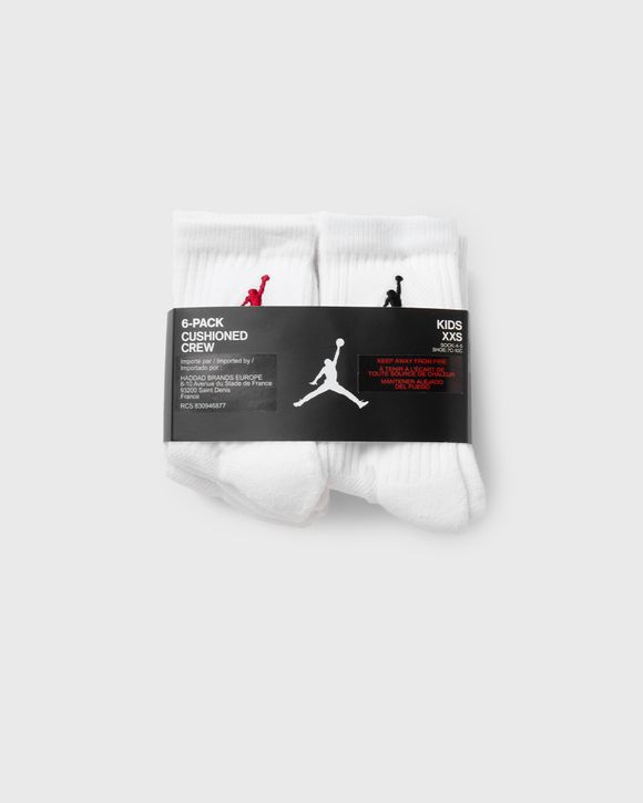 Chaussettes Jordan Legacy Crew Socks 2-Pack Black/ White/ White