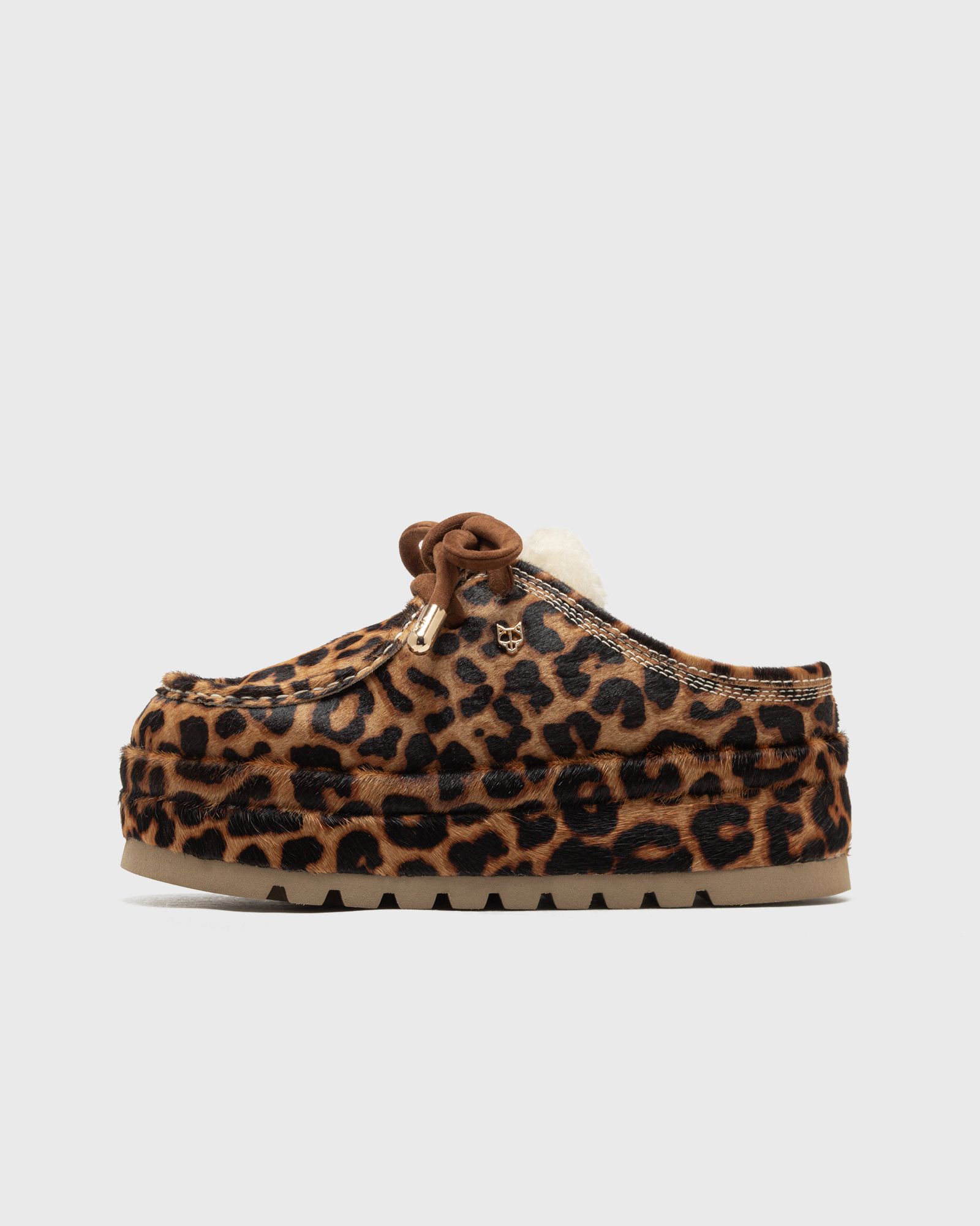 Blizzard Leopard Pony Suede/Shearling