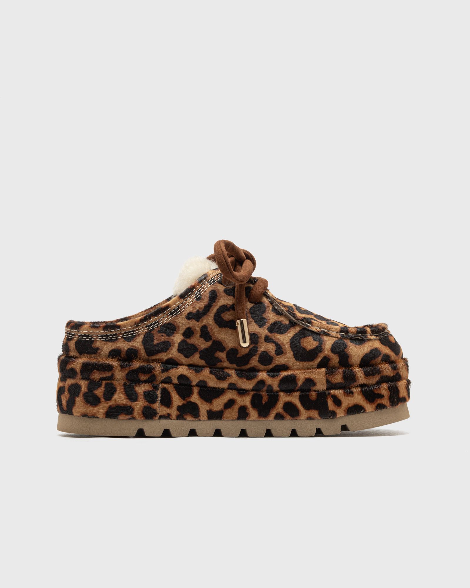 Blizzard Leopard Pony Suede/Shearling