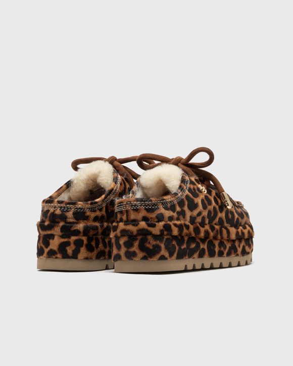 Blizzard Leopard Pony Suede/Shearling