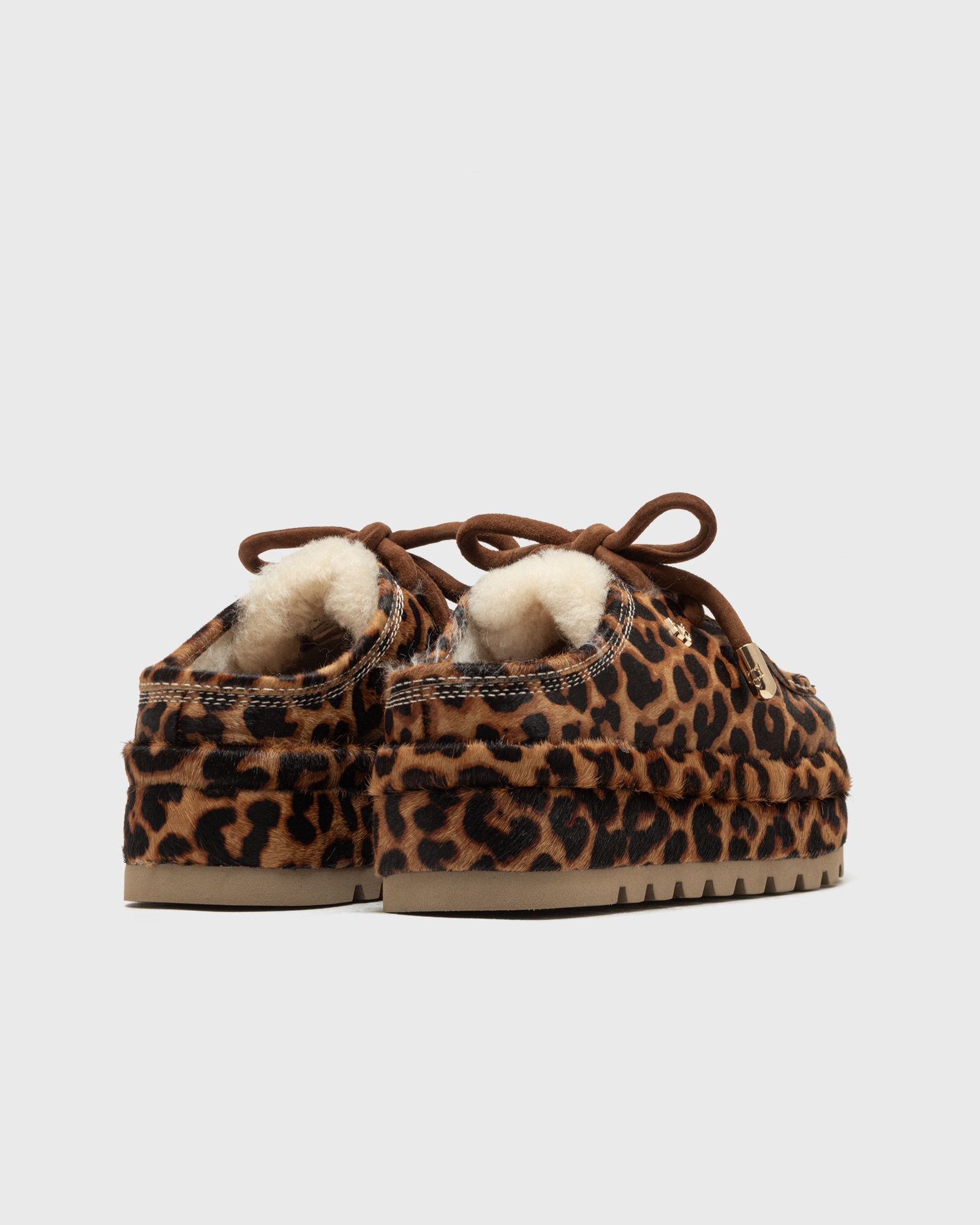 Blizzard Leopard Pony Suede/Shearling