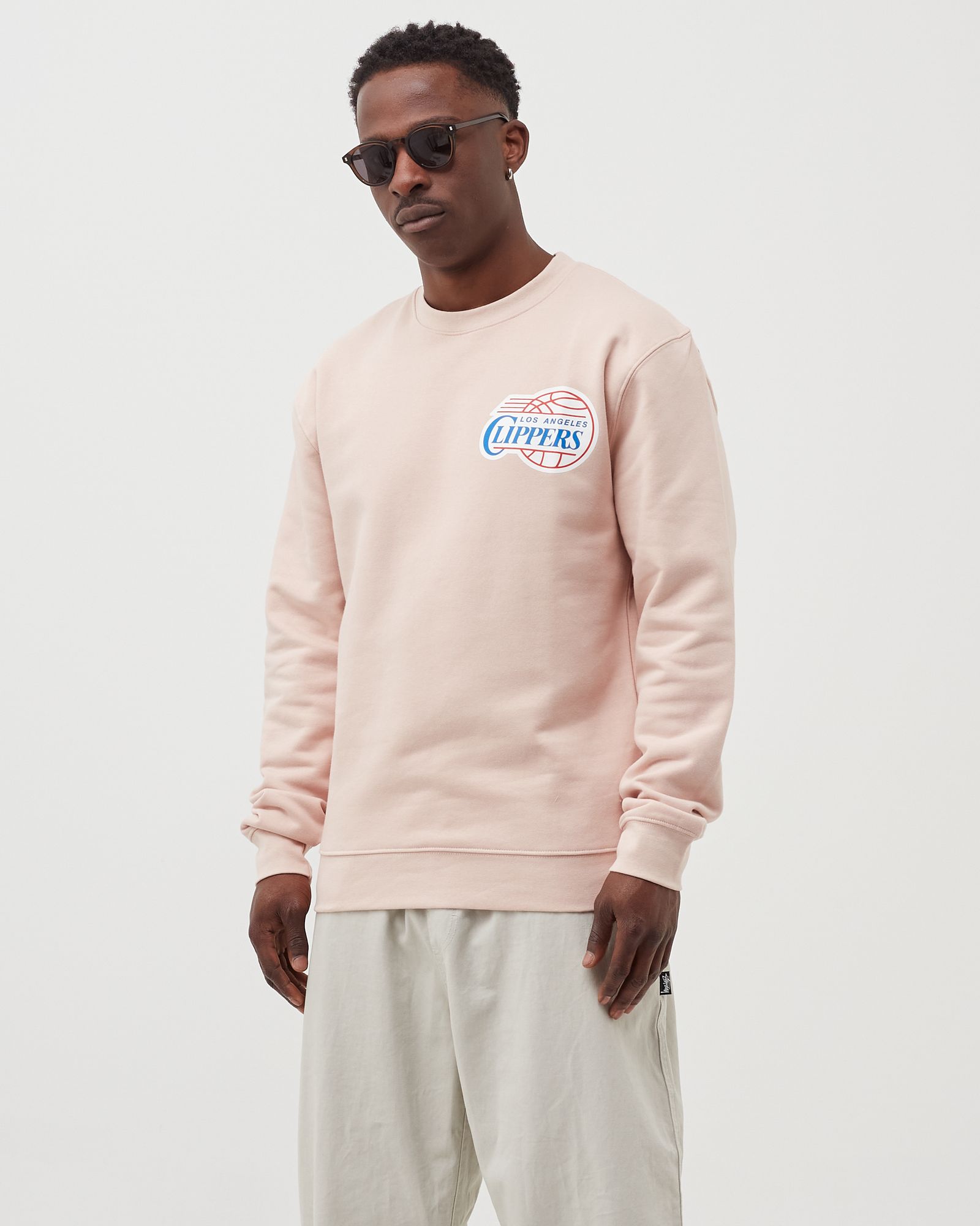 NBA WARM UP PASTEL LA CLIPPERS SWEATSHIRT