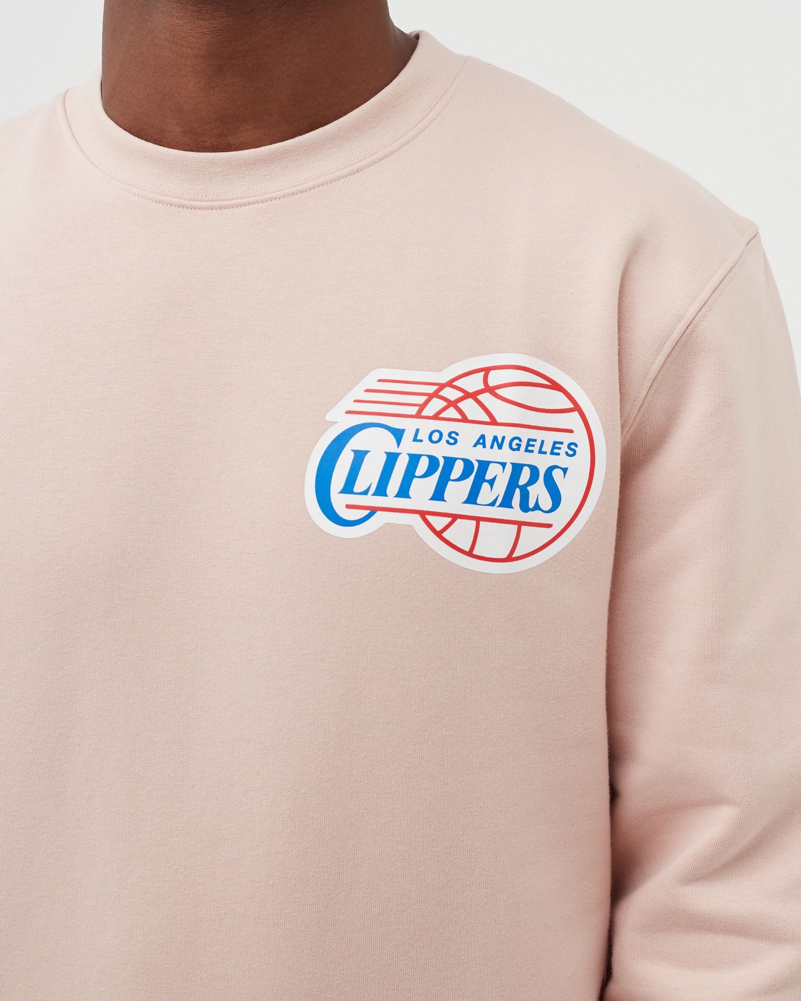 NBA WARM UP PASTEL LA CLIPPERS SWEATSHIRT